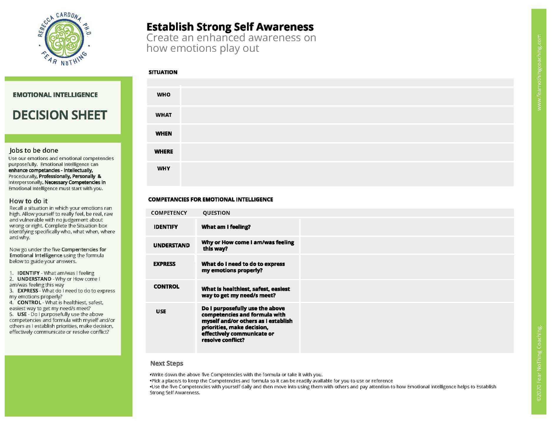 Decision Sheet